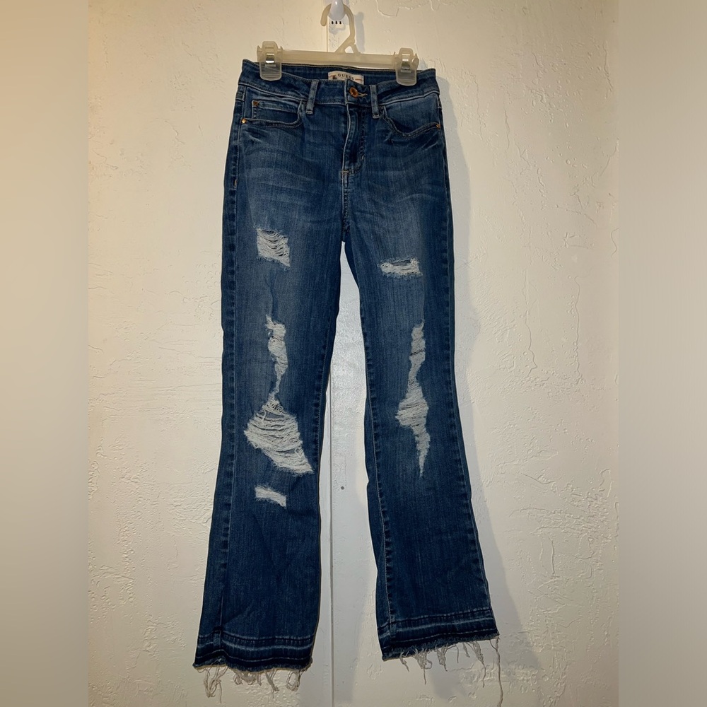 Guess Mid Rise Bootcut Jeans